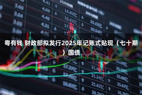 粤有钱 财政部拟发行2025年记账式贴现（七十期）国债