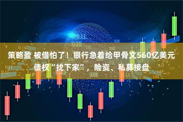 策略盈 被借怕了！银行急着给甲骨文560亿美元债权“找下家”，险资、私募接盘